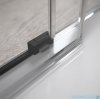 Radaway Idea Black Kdd kabina 90x80cm czarny mat/szkło przejrzyste 387060-54-01L/387061-54-01R